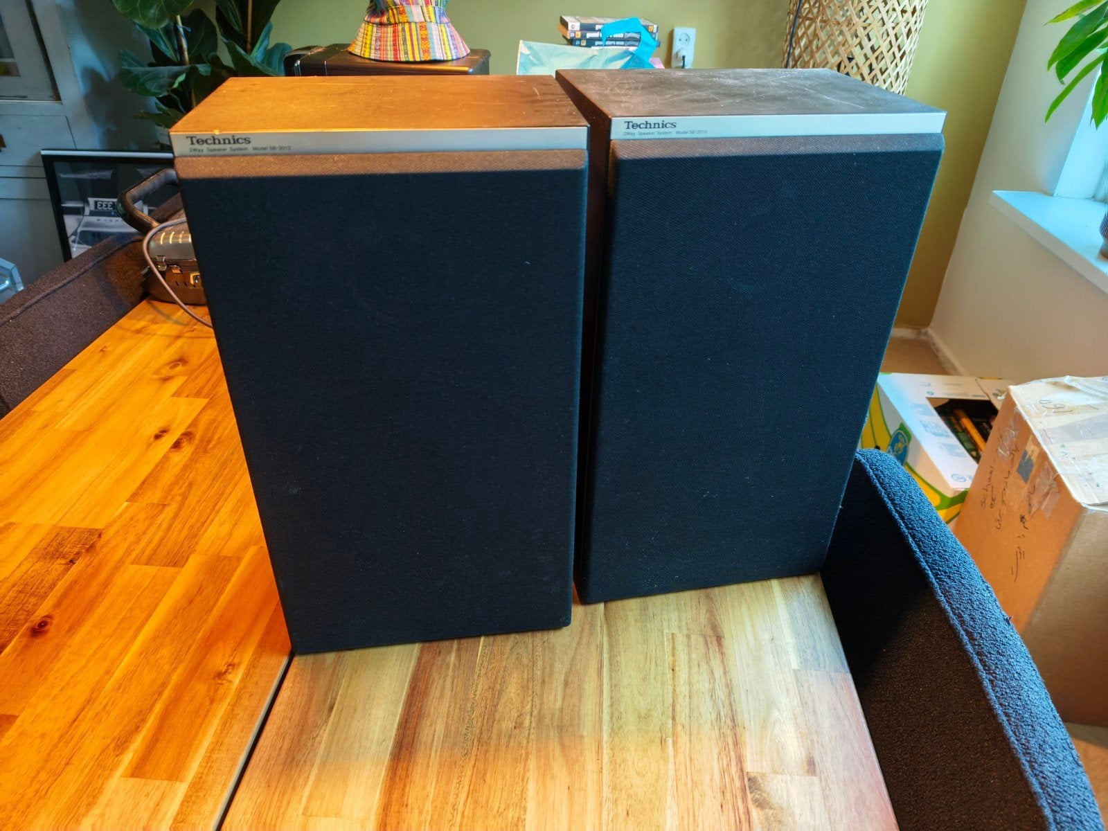 Technics SB-3010 2-weg speakerset - Vintage geluid, Overige merken, Gebruikt, Speakerset, Ophalen of Verzenden