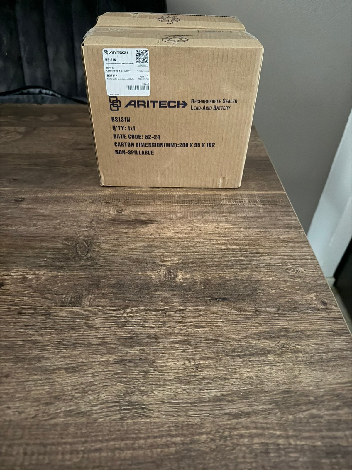2x Aritech BS131N & 2x Yuasa 24Ah accu’s Nieuw in doos!, Ophalen of Verzenden, Nieuw, Oplaadbaar