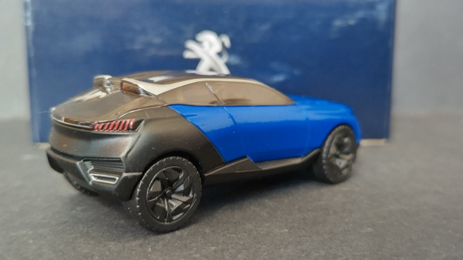 Peugeot Quartz blauw 1:64 Norev Pol, Auto, Verzenden, ., Nieuw