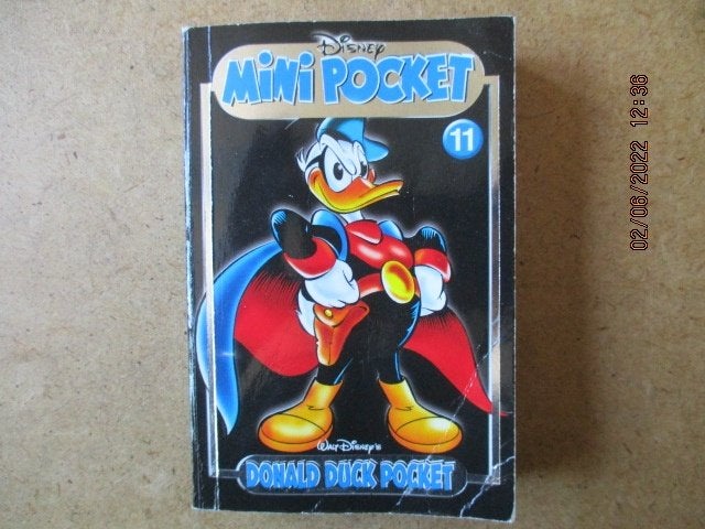 adv6638 donald duck mini pocket 11, Eén stripboek, Ophalen, Gelezen