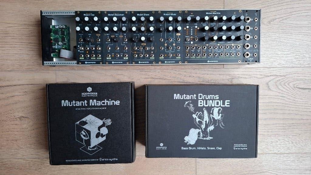 Erica Synths Hexinverter Mutant Drum Bundle + Mutant Machine, Ophalen, Zo goed als nieuw, Overige aantallen, Overige merken