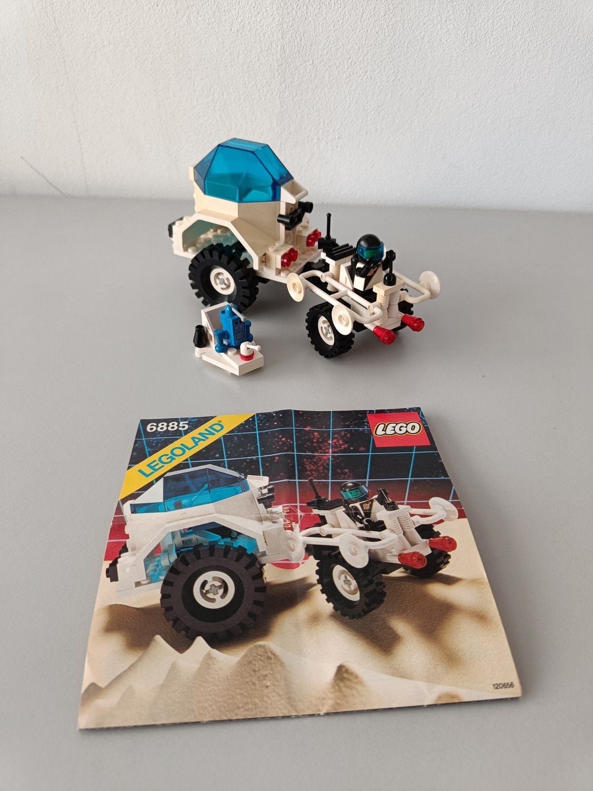 Lego Space Futuron 6885 Saturn Base Main Team, met boekje, Kinderen en Baby's, Gebruikt, Lego, Ophalen of Verzenden, Space