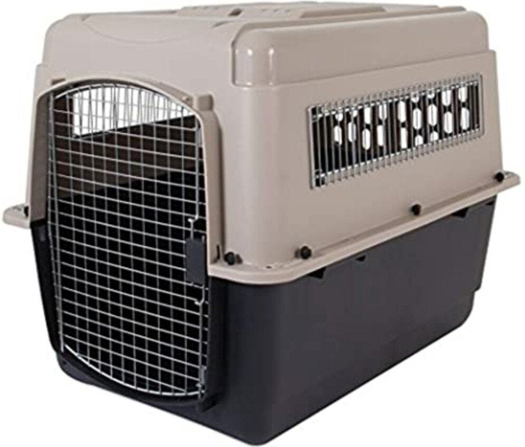 Large dog transport box, Ophalen, Zo goed als nieuw