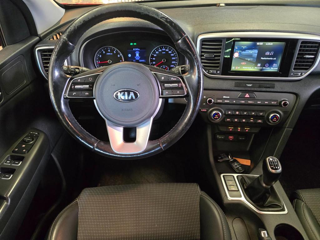 Kia Sportage 1.6 GDI DynamicLine|GARANTIE|TREKHAAK|CRUISE|ST, Voorwielaandrijving, Gebruikt, 4 cilinders, 132 pk