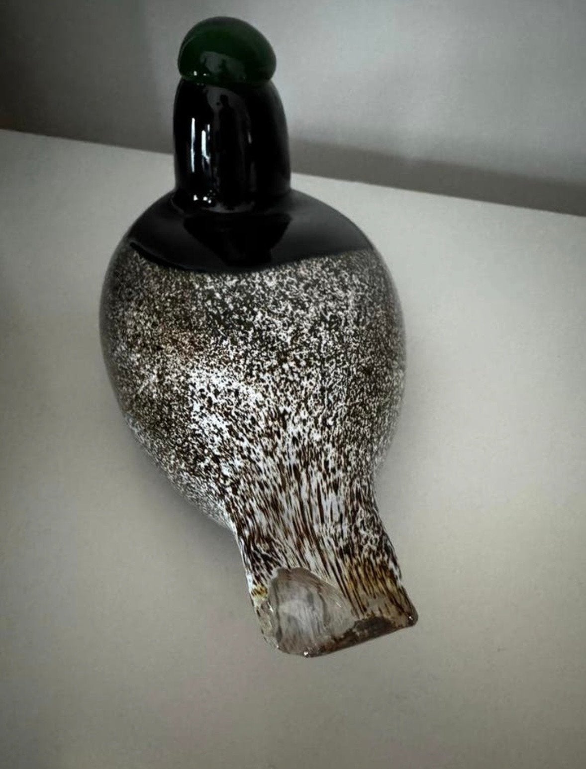 Oiva Toikka  glazen eend, Glas, Minder dan 20 cm, Ophalen of Verzenden, Handgemaakt