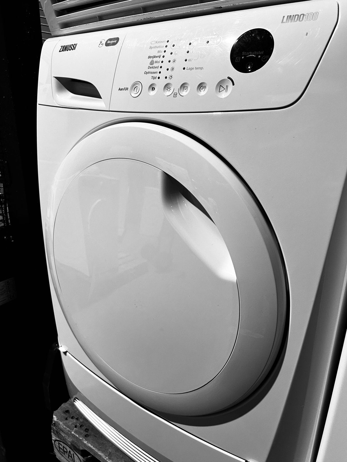 Zanussi Lindo100 droger - Zo goed als nieuw, Witgoed en Apparatuur, Ophalen, Q, Refurbished, Voorlader