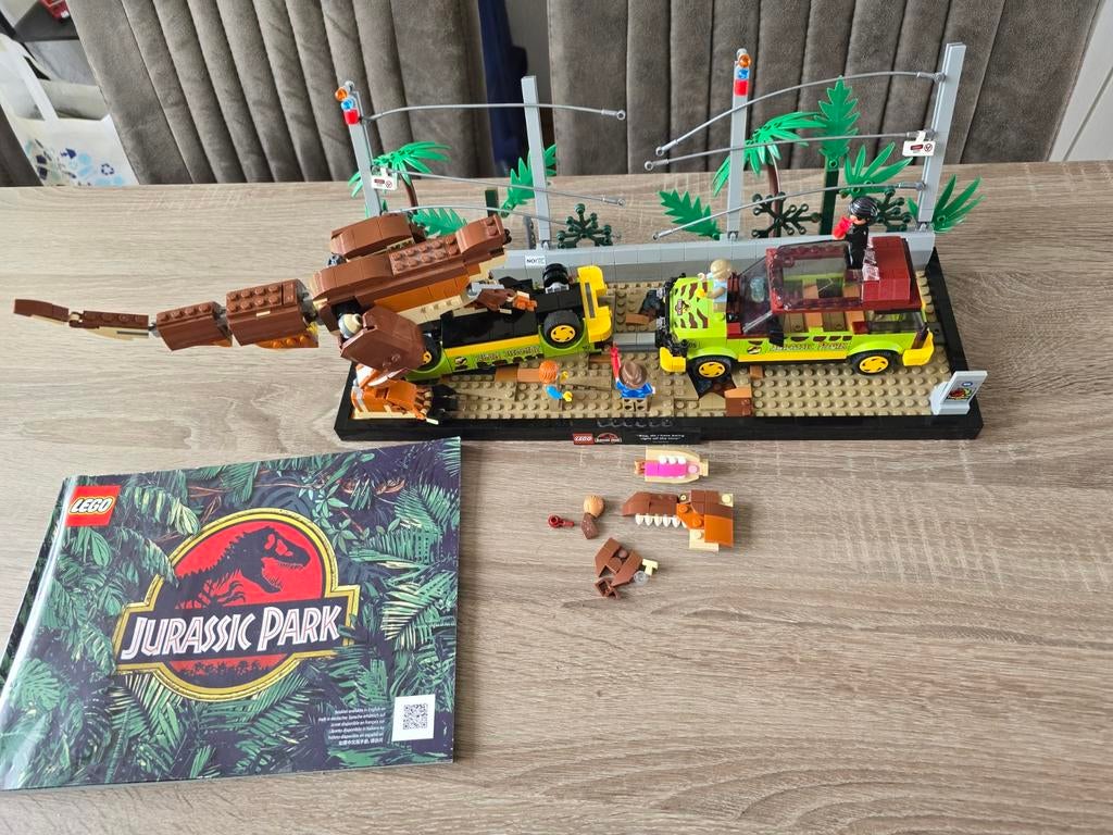 LEGO Jurassic Park T-Rex Ontsnapping 76956 mist onderdelen, Kinderen en Baby's, Speelgoed | Duplo en Lego, Jurassic World, Lego