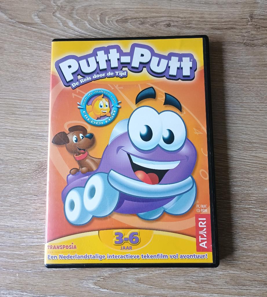 pc putt putt de reis door de tijd, Spelcomputers en Games, Games | Pc, Puzzel en Educatief, Gebruikt, 1 speler, Ophalen of Verzenden