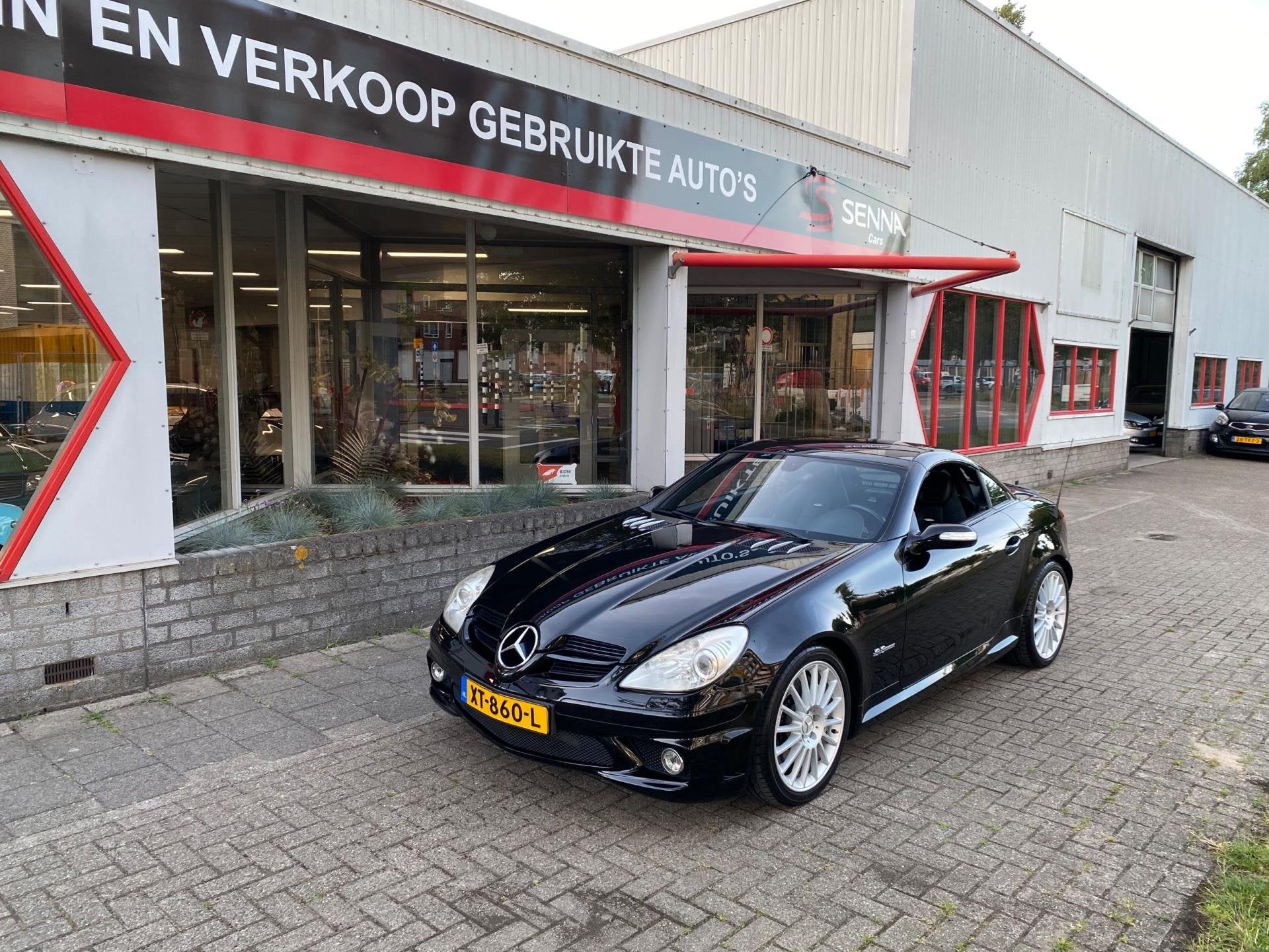 Mercedes-Benz SLK-klasse AMG 55 - V8 - Topstaat - Inr Mog !, Auto's, Automaat, Achterwielaandrijving, Cabriolet, Automatische klimaatregeling