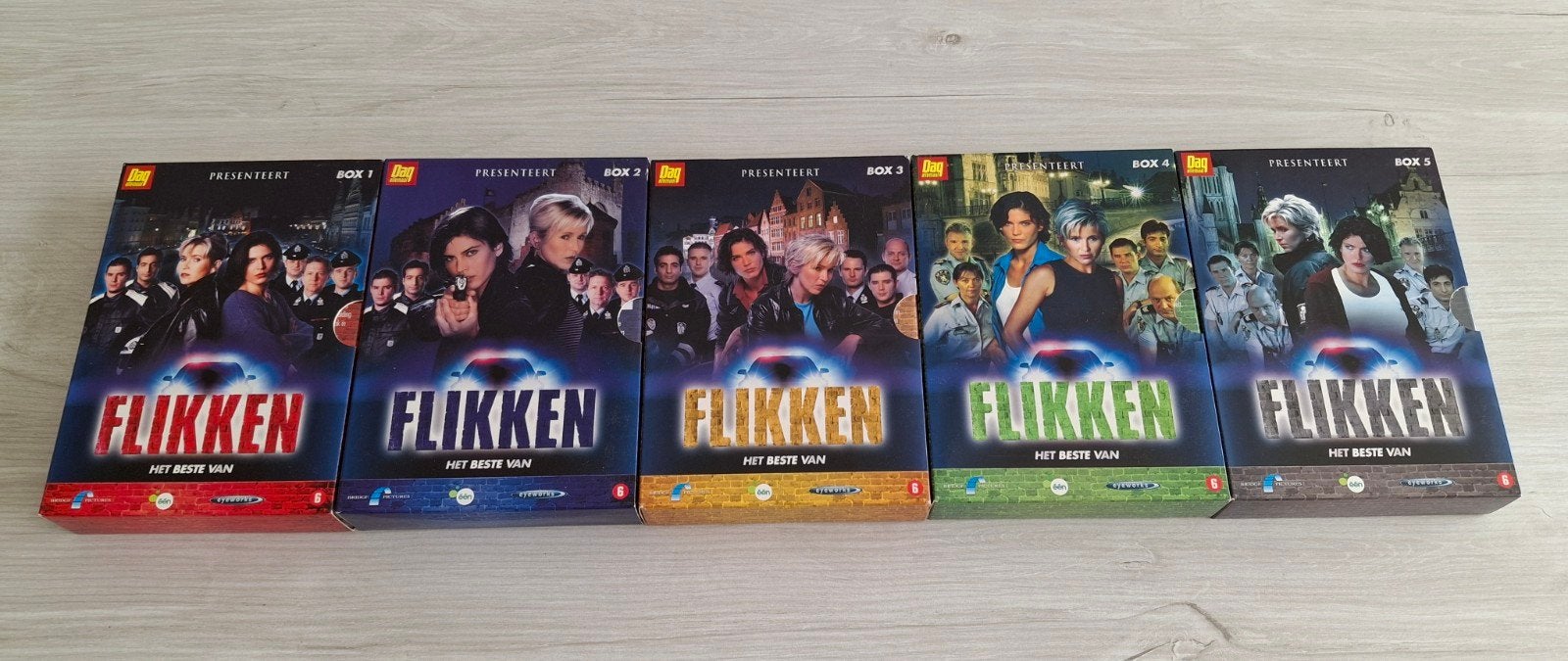 Complete vlaamse reeks het beste van flikken gent, Alle leeftijden, Ophalen of Verzenden, Zo goed als nieuw, Komedie