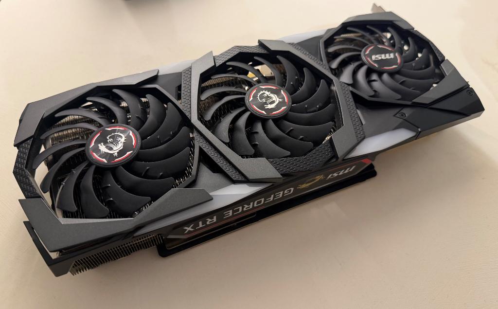 msi rtx 2070 super gaming trio x, PCI-Express 3, Gebruikt, GDDR6, Ophalen of Verzenden