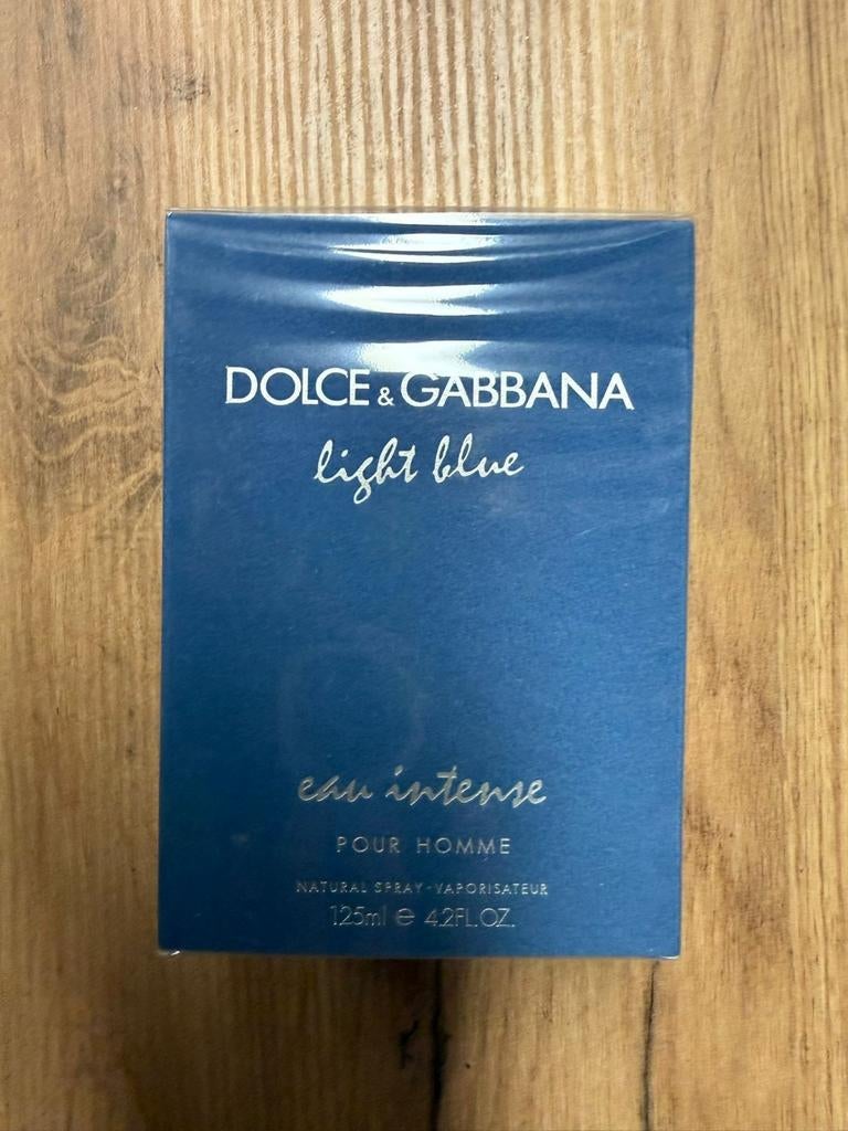 Dolce & Gabbana Light Blue Eau Intense Pour Homme 125ml, Ophalen of Verzenden, Nieuw