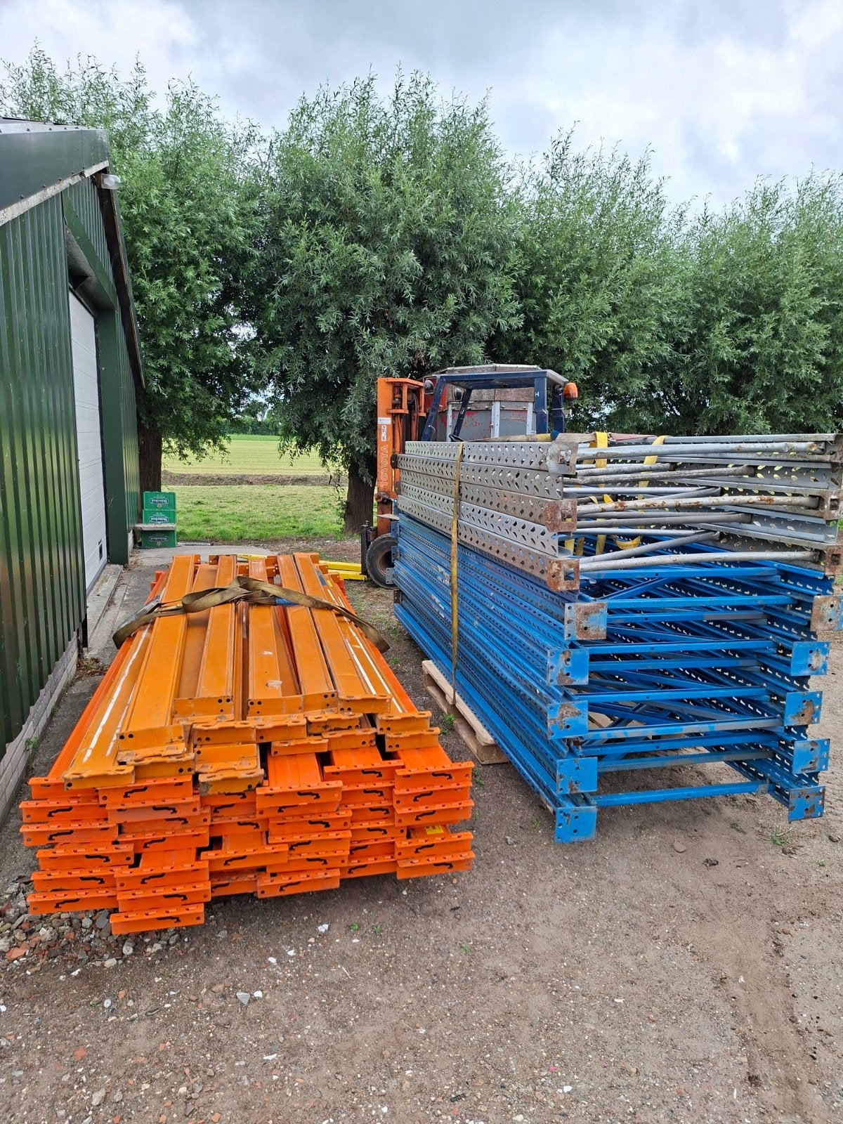 MOET WEG! Partij Palletstelling magazijnstelling, Ophalen, Gebruikt