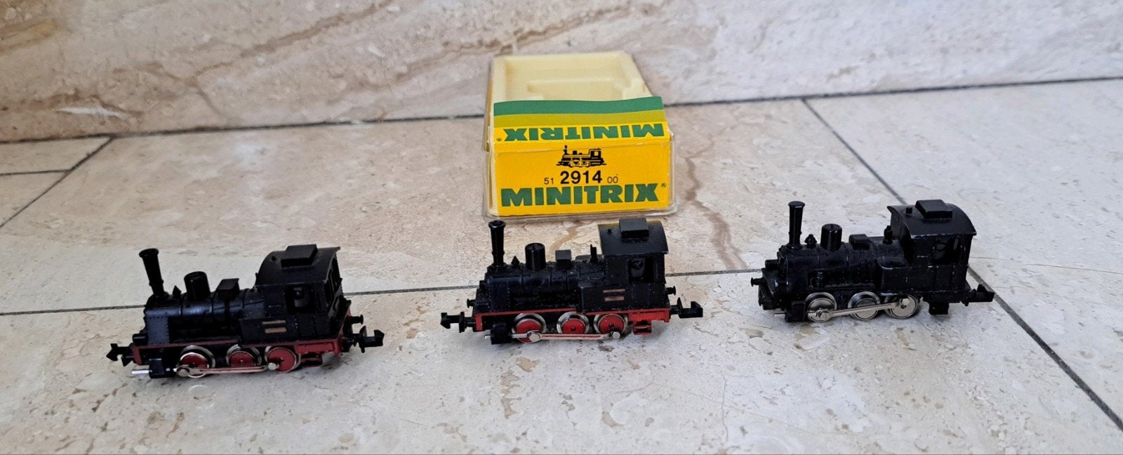 Minitrix 2914 3 stuks, Hobby en Vrije tijd, Modeltreinen | N-Spoor, Gelijkstroom, Trix, Wagon, Ophalen of Verzenden