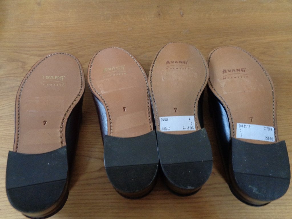 AVANG handgemaakte leren loafers:mt 40.5(7)zie info, Blauw, Instappers, Ophalen of Verzenden, Nieuw