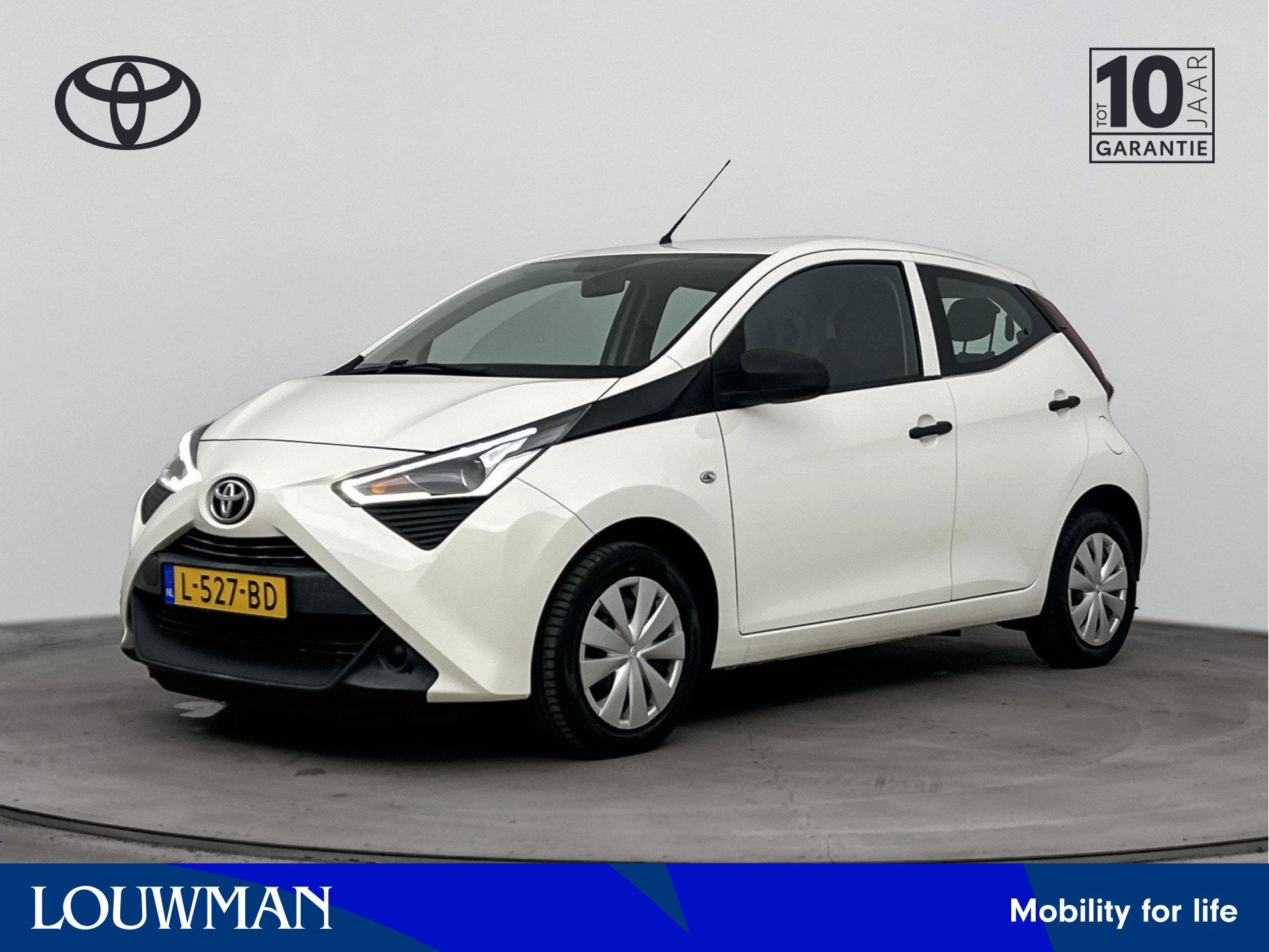 Toyota Aygo 1.0 VVT-i x-fun | Airco | Bluetooth | (bj 2021), Auto's, Voorwielaandrijving, 12 maanden, Stof, Gebruikt