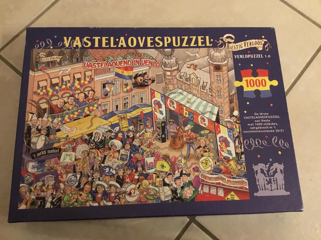 Puzzel Carnaval Venlo 2020-2021, Ophalen of Verzenden, 500 t/m 1500 stukjes, Nieuw, Legpuzzel