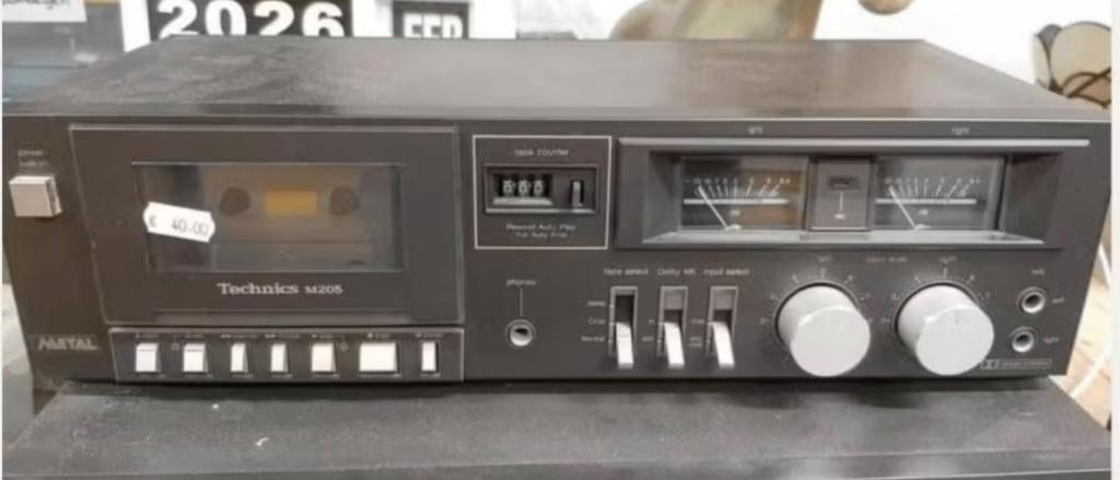 Technics RS-M205 Stereo cassettedeck, Audio, Tv en Foto, Cassettedecks, ., ., ., Ophalen