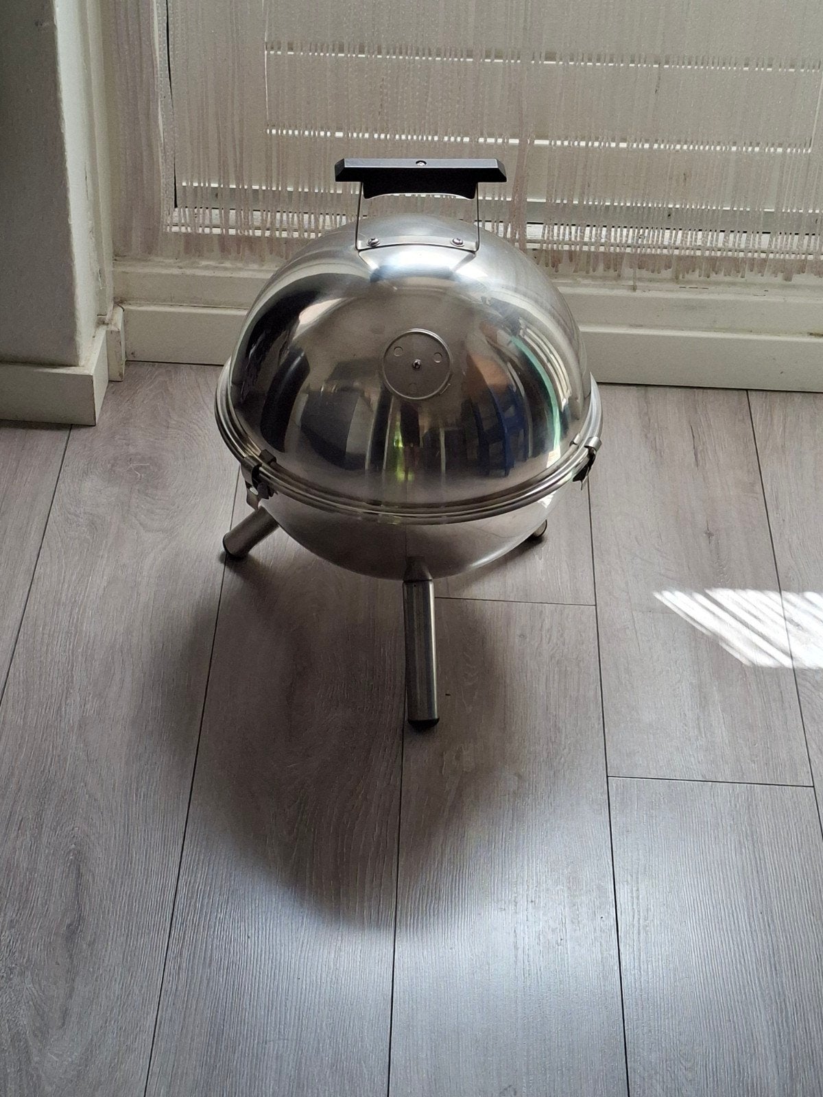 IKEA RVS barbecue - Nieuwstaat, compact en veelzijdig, Ophalen, Zo goed als nieuw, IKEA