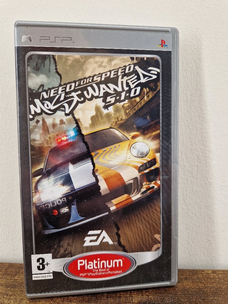 Need for speed most wanted 510 platinum editie PSP, -, -, Racen en Vliegen, Ophalen of Verzenden