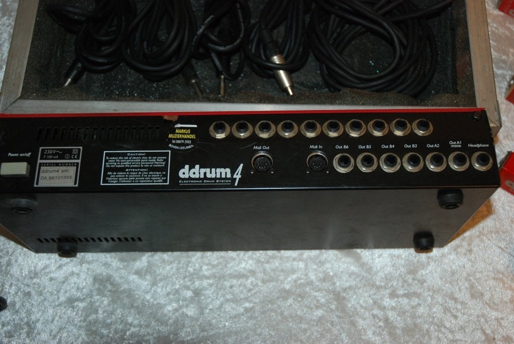 Ddrum Module 4 inclusief setje triggers (5) <26260930>, Ddrum, Gebruikt, ., Drums of Percussie
