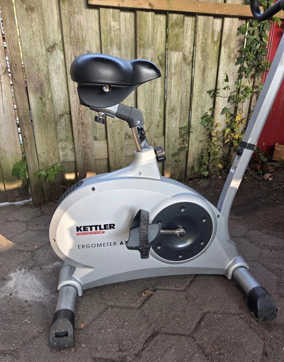 Kettler Ergometer AX Hometrainer - Zo goed als nieuw, Ophalen, Gebruikt, Metaal, Benen