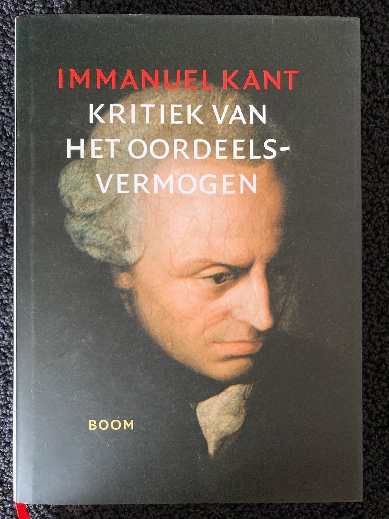 Immanuel Kant - Kritiek van het oordeelsvermogen (gebonden), Ophalen of Verzenden, Zo goed als nieuw