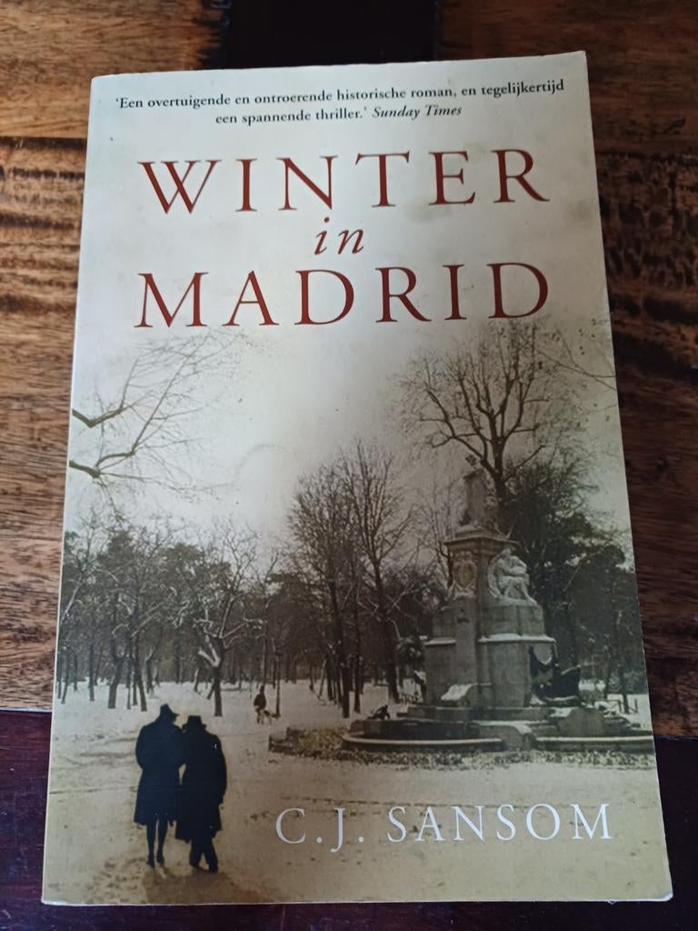 C.J. Sansom - Winter in Madrid, Boeken, Ophalen of Verzenden, Zo goed als nieuw, C.J. Sansom