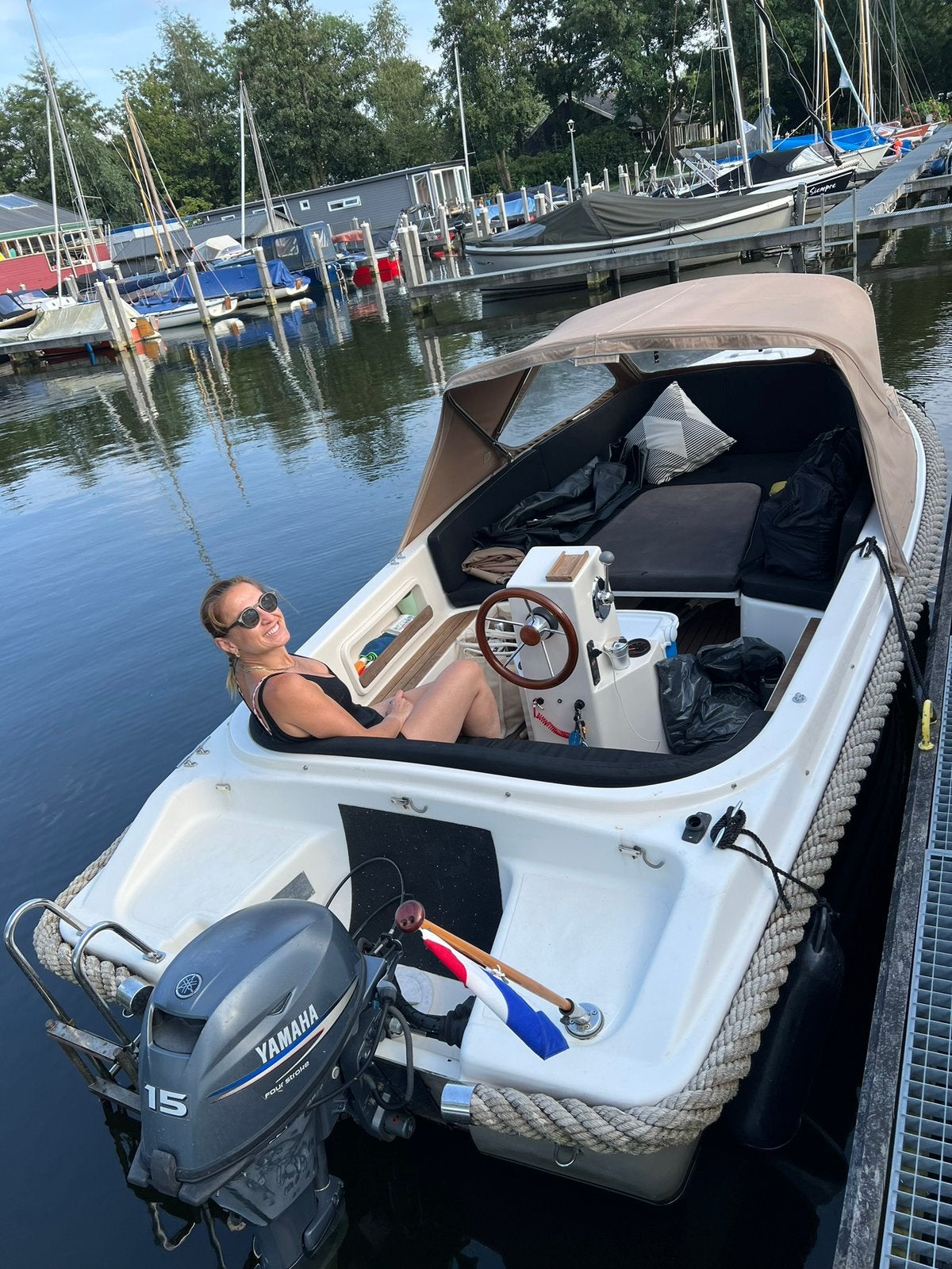 Clever Captain 465 boot met Yamaha 15hp 4stroke, Ophalen of Verzenden, Zo goed als nieuw, Clever
