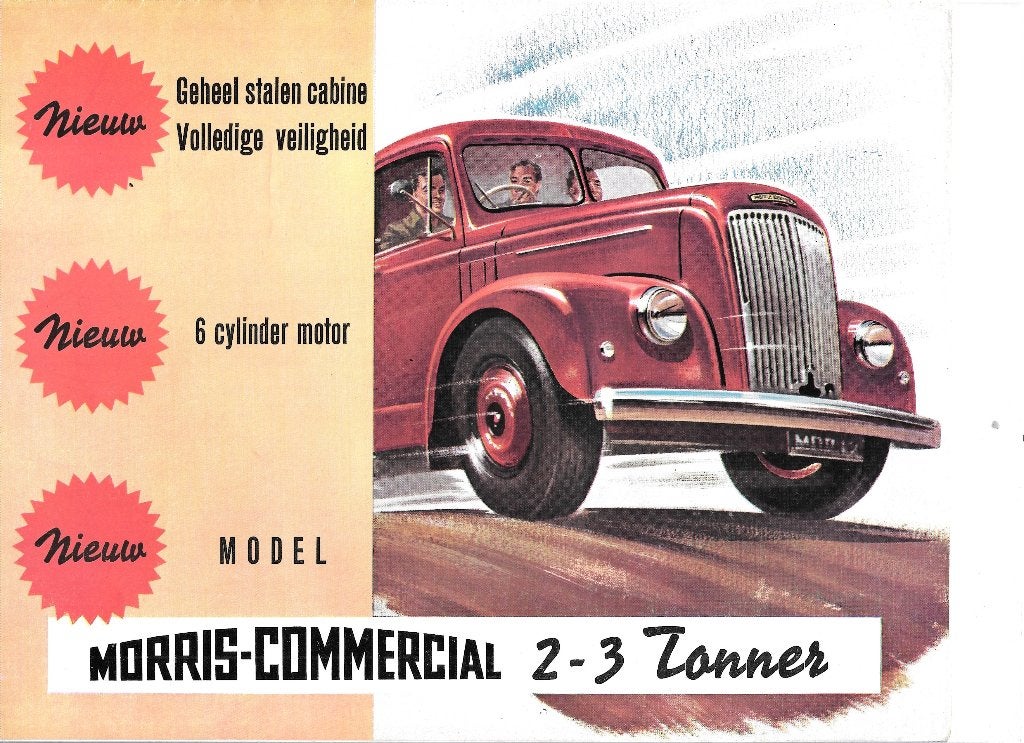 MORRIS 2-3 TON,  1956, Ophalen of Verzenden, Gelezen, Overige merken