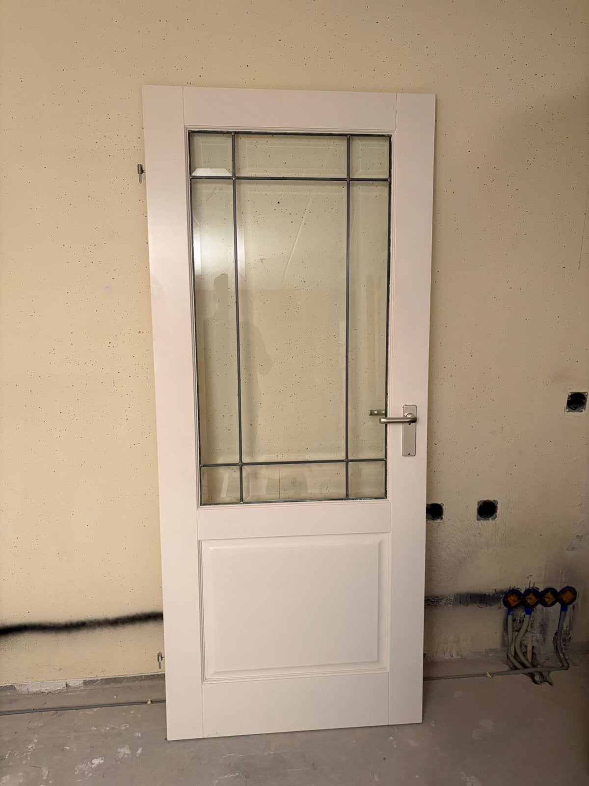 Binnendeur met glas, Ophalen, 80 tot 100 cm, Binnendeur, 200 tot 215 cm