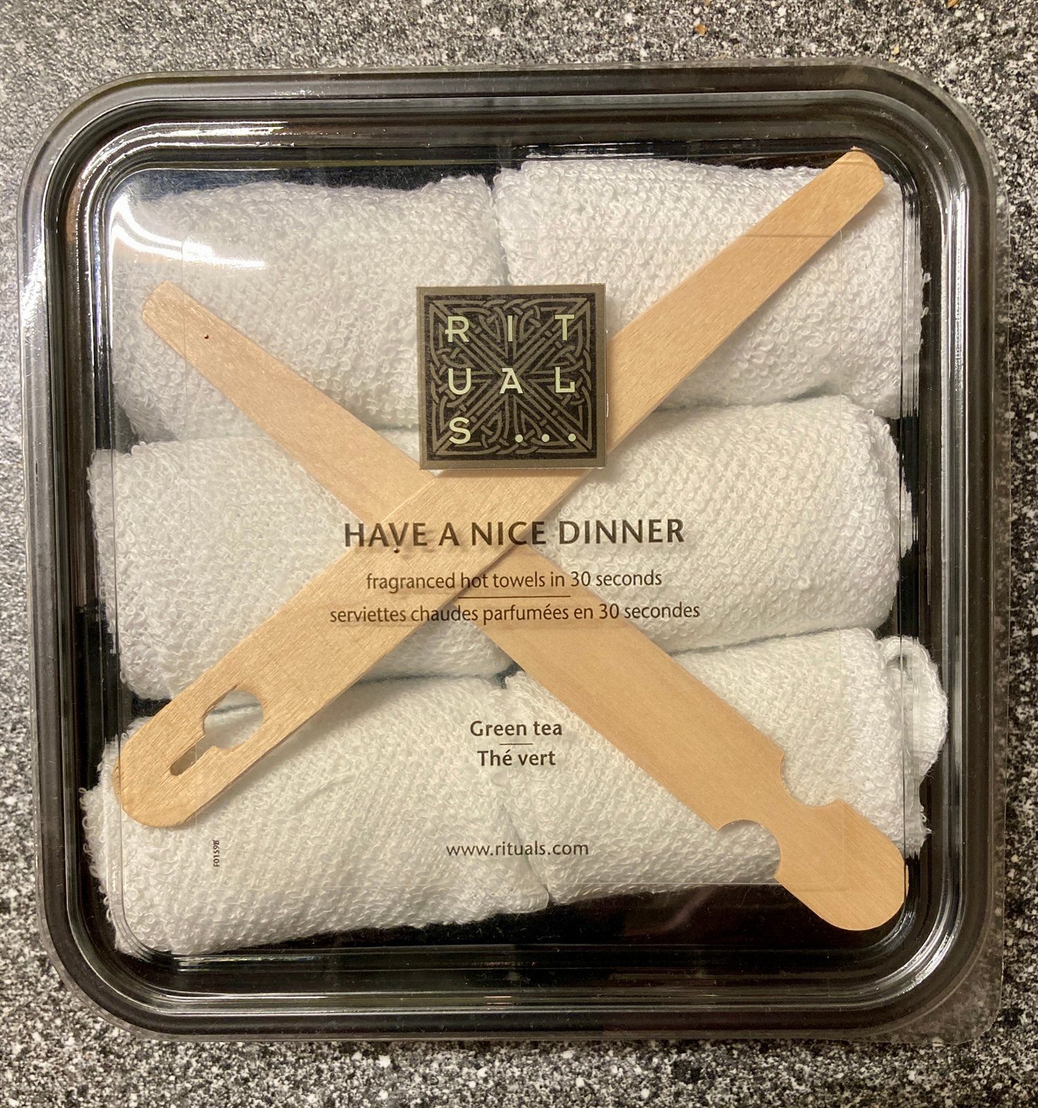 Rituals Hot Towels Green Tea, Have a Nice Dinner, 6 stuks, Ophalen of Verzenden, Nieuw, Overige typen