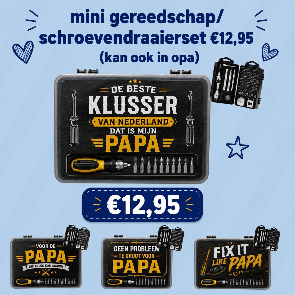 Vaderdag cadeaus, Ophalen of Verzenden, Nieuw