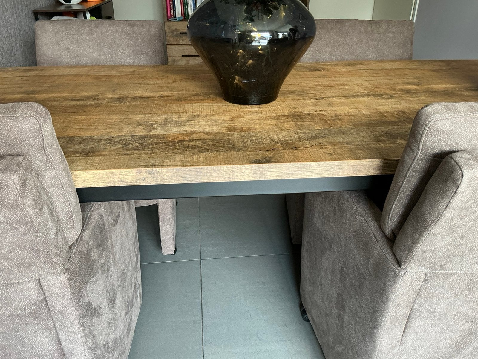 Eettafel, Ophalen