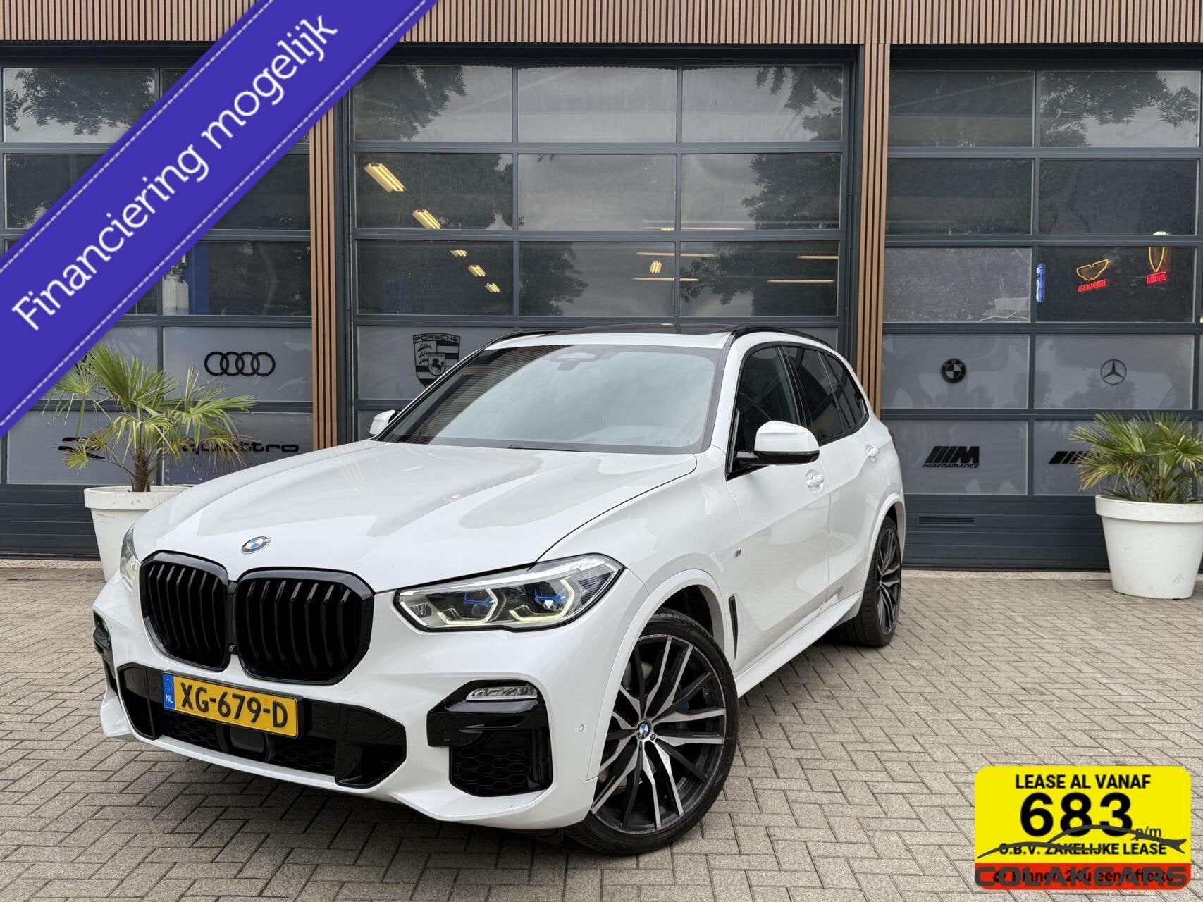 BMW X5 xDrive40i High|M-pakket|NAP|Pano|360|Trekh|Garantie!, Auto's, Automaat, Gebruikt, 7 stoelen, Bedrijf