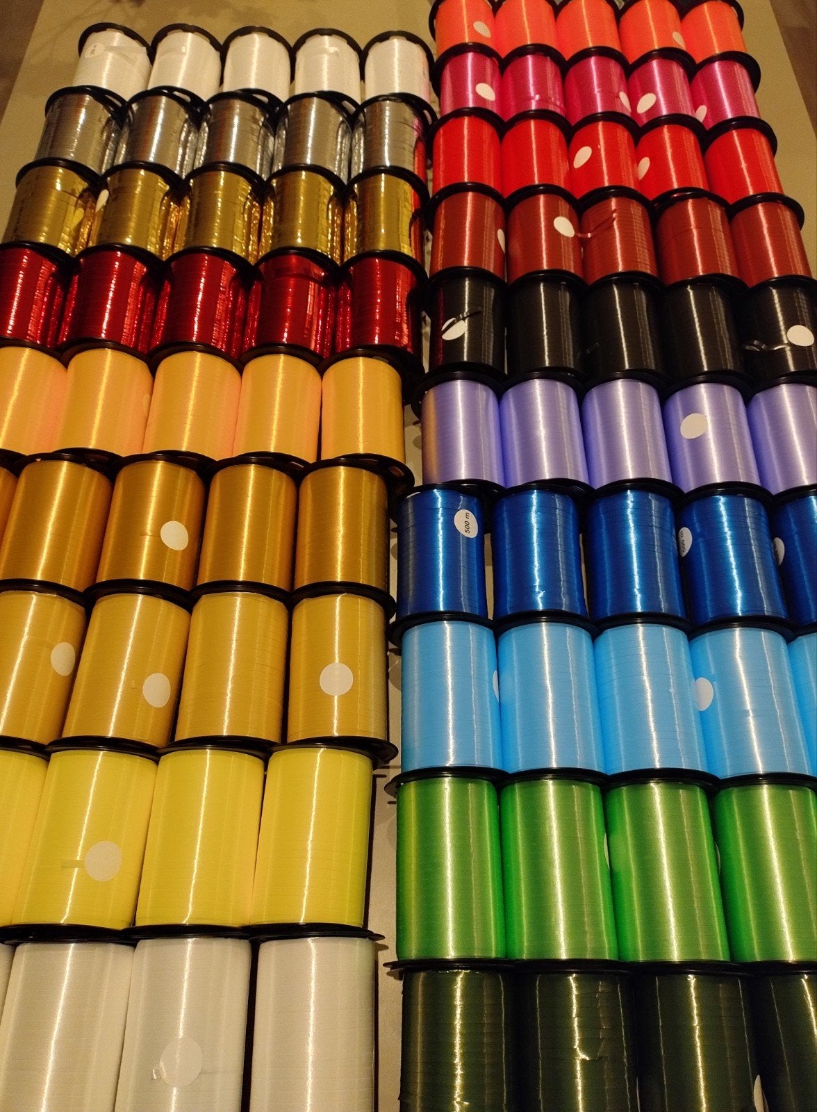 Partij klossen krullint, heel veel verschillende kleuren!, Ophalen, Nieuw