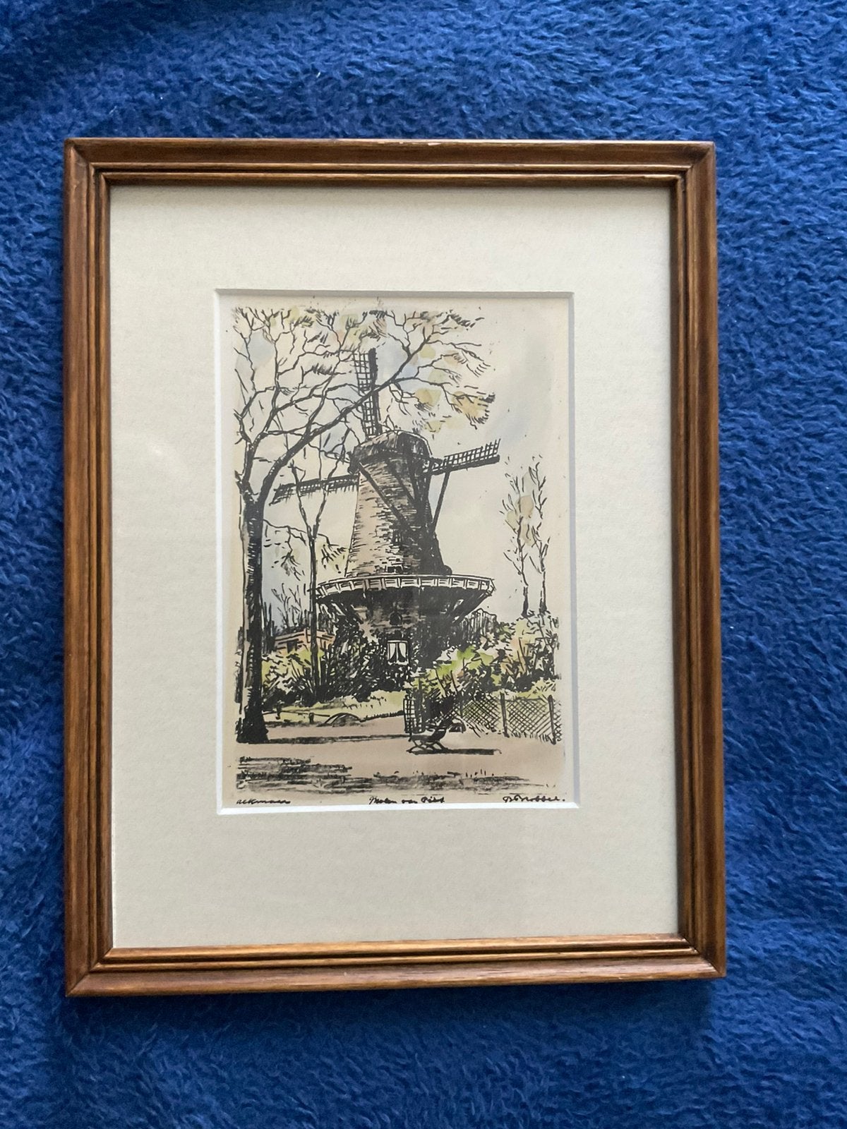 Alkmaar, brobbel, Antiek en Kunst, Ophalen of Verzenden