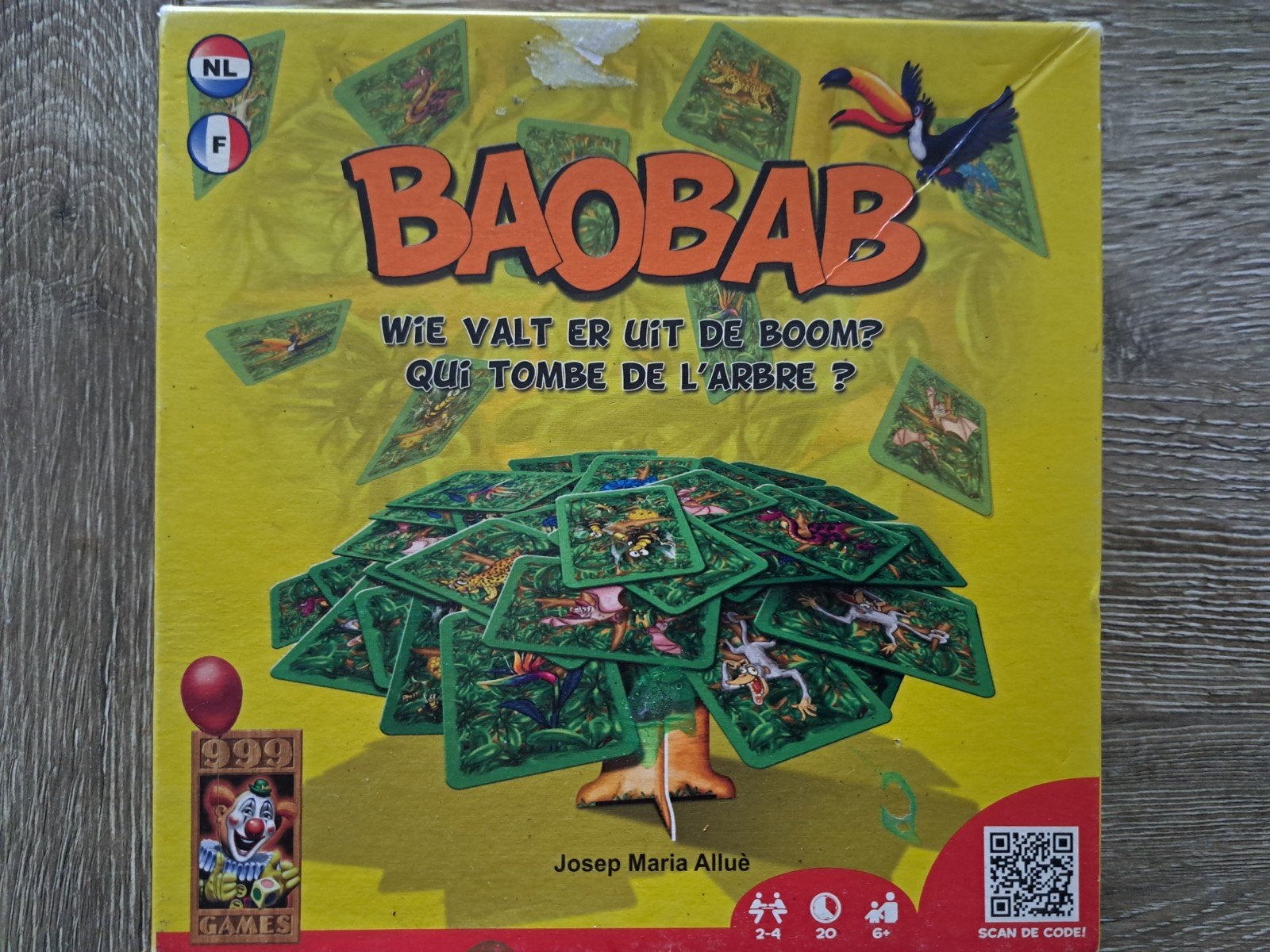 spel babobab, Ophalen of Verzenden, Zo goed als nieuw