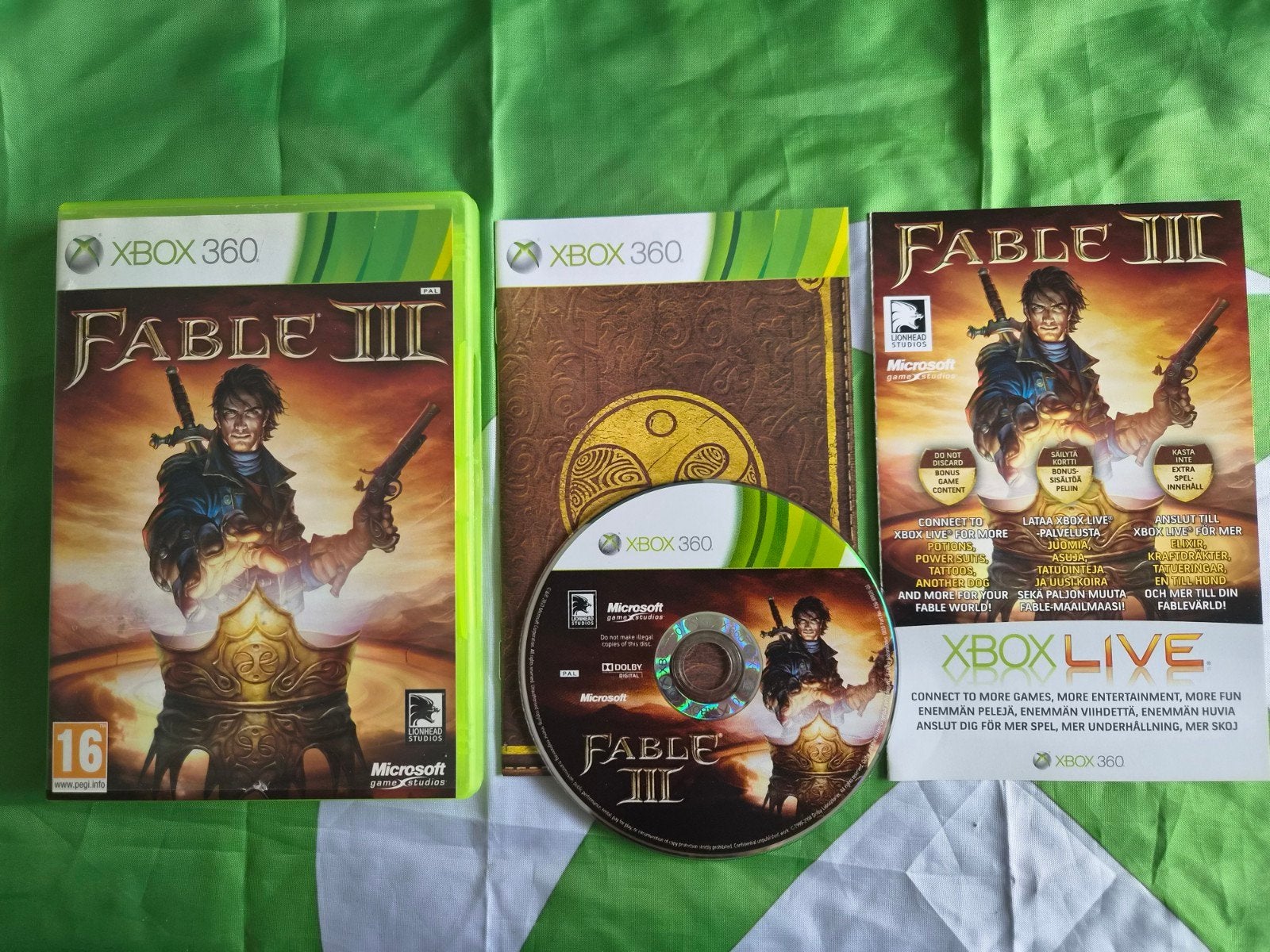 Fable 3, Gebruikt, Verzenden, 1 speler, Role Playing Game (Rpg)