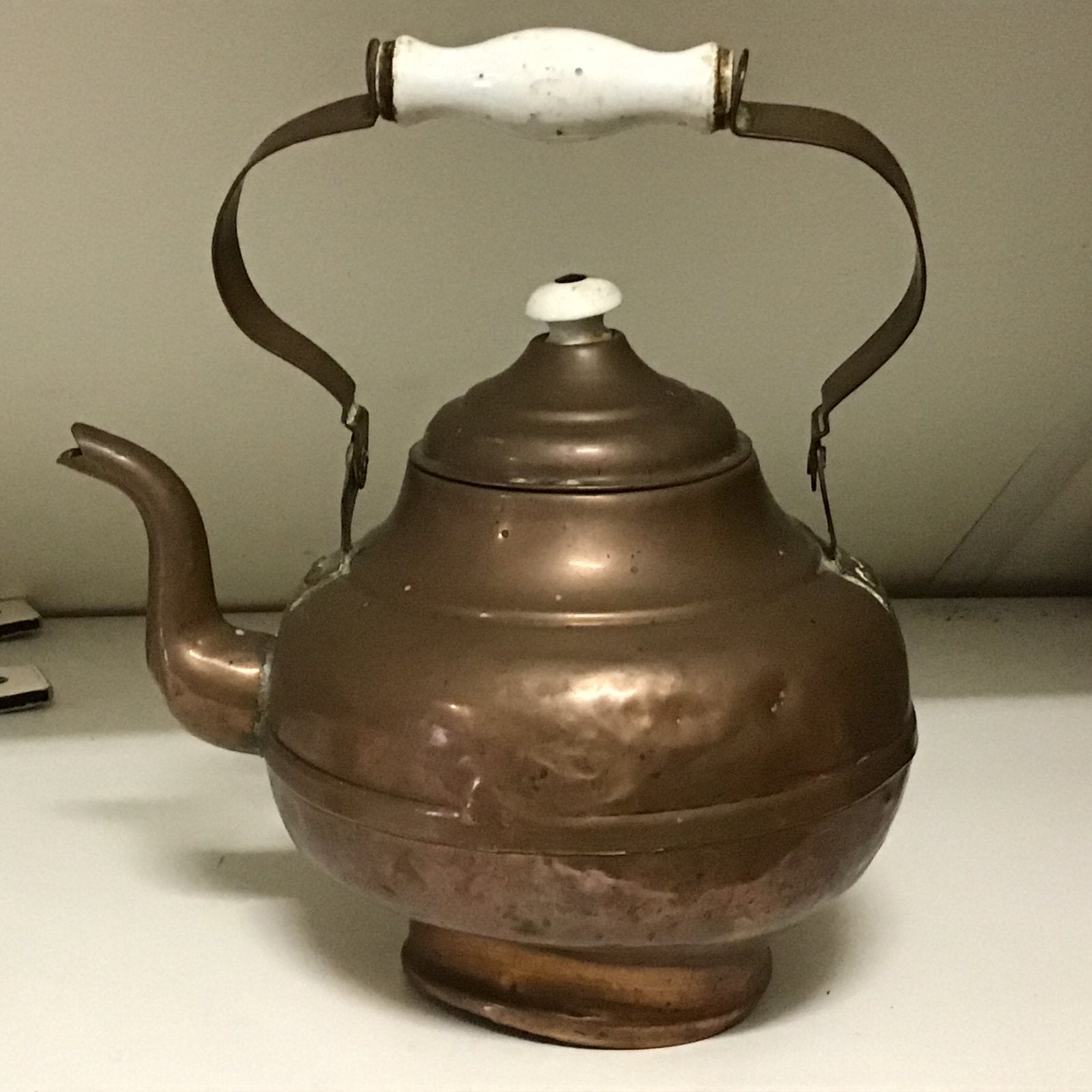 Rood koperen ketel, opknapper, Ophalen of Verzenden, Koper