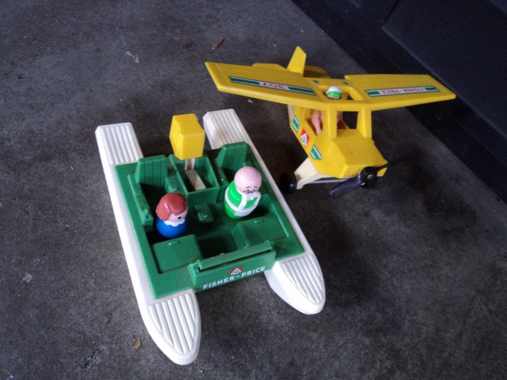 Fisher-Price Water Vliegtuig, Verzenden, Zo goed als nieuw, Auto of Voertuig