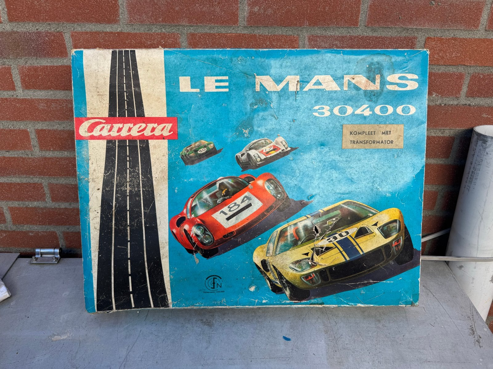 Carrera Le Mans 30400 Racebaan - Vintage en Compleet, Ophalen, ., Zelf te bouwen, Carrera