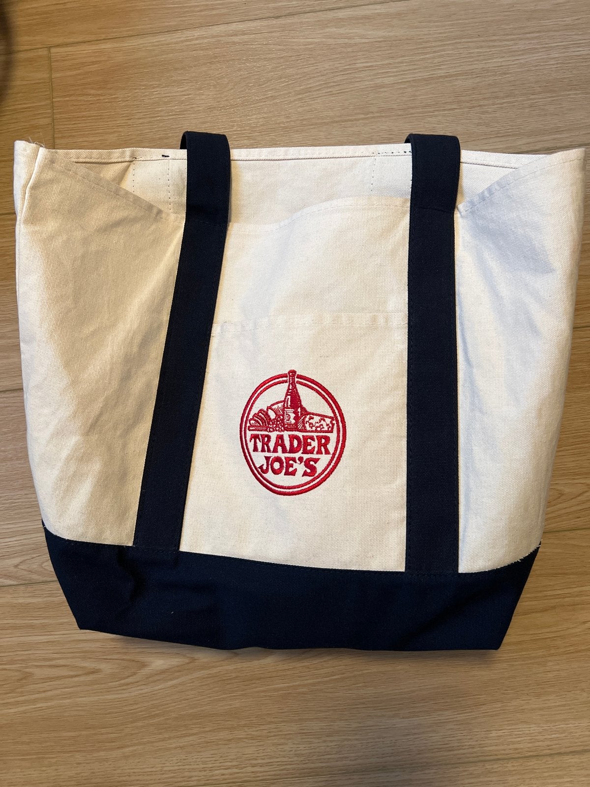 Trader Joe's Canvas Boodschappentas - Nieuw, Ophalen, Nieuw, Wit, Shopper