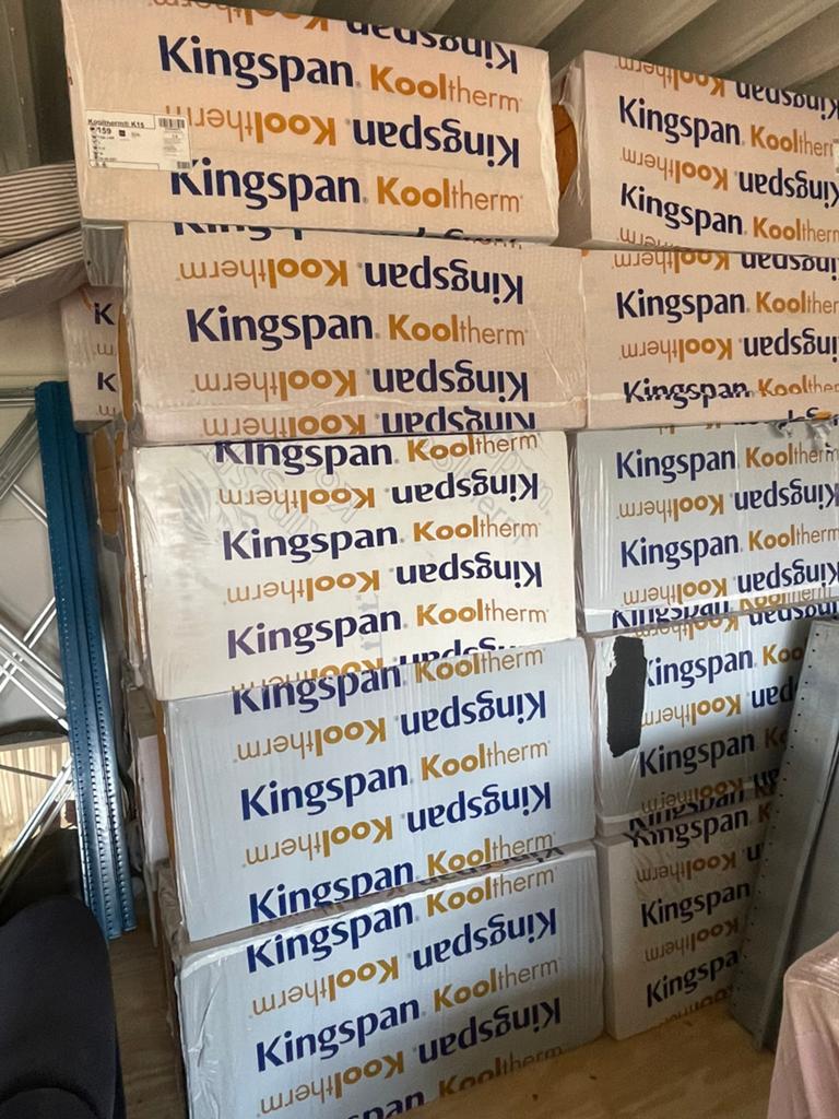 25,5 m2 Kingspan resol k15 isolatieplaten 160mm dik Rd- 7,55, Doe-het-zelf en Verbouw, Ophalen, 12 cm of meer, Nieuw, Hardschuim (Pir)