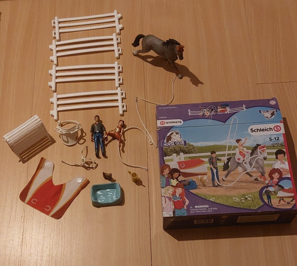 Schleich Paarden Horse Club Mia's Spring Set 42443, Verzamelen, Speelgoed, Ophalen of Verzenden, Zo goed als nieuw