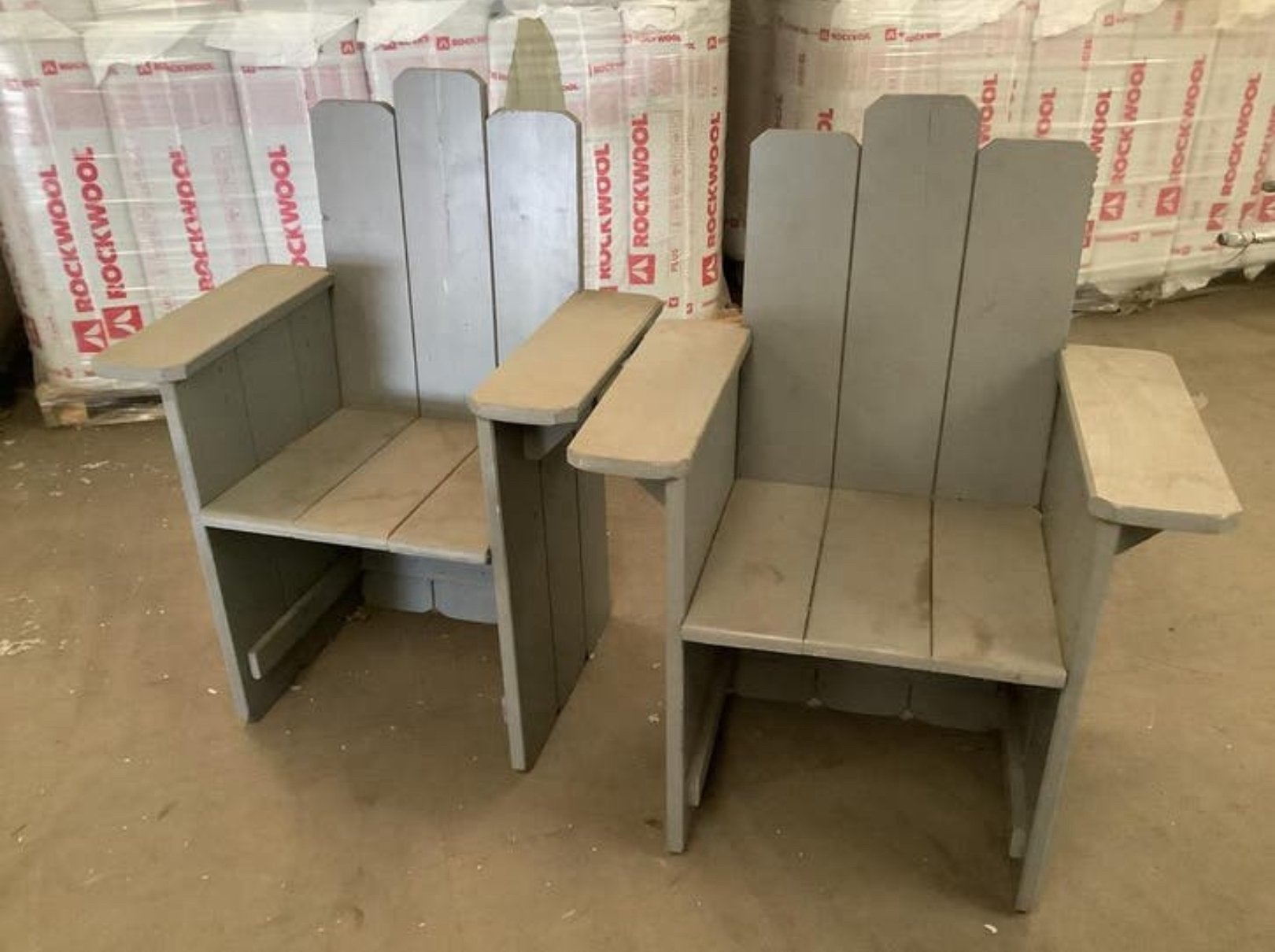 Steigerhouten stoelen, Ophalen, ., Zo goed als nieuw, .