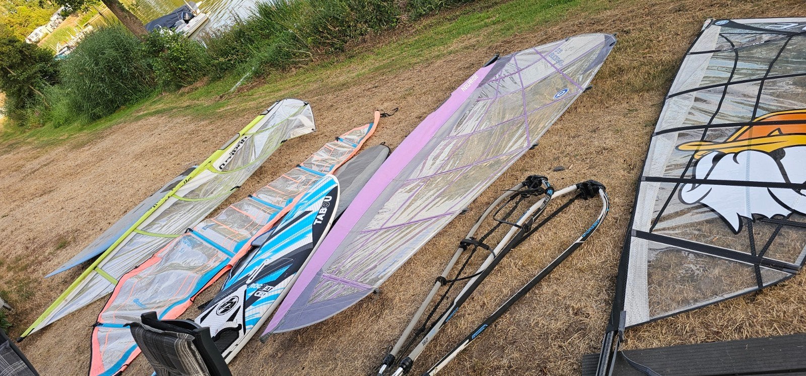 overcomplete surfset voor 2 personen, Ophalen, Gebruikt, Complete set