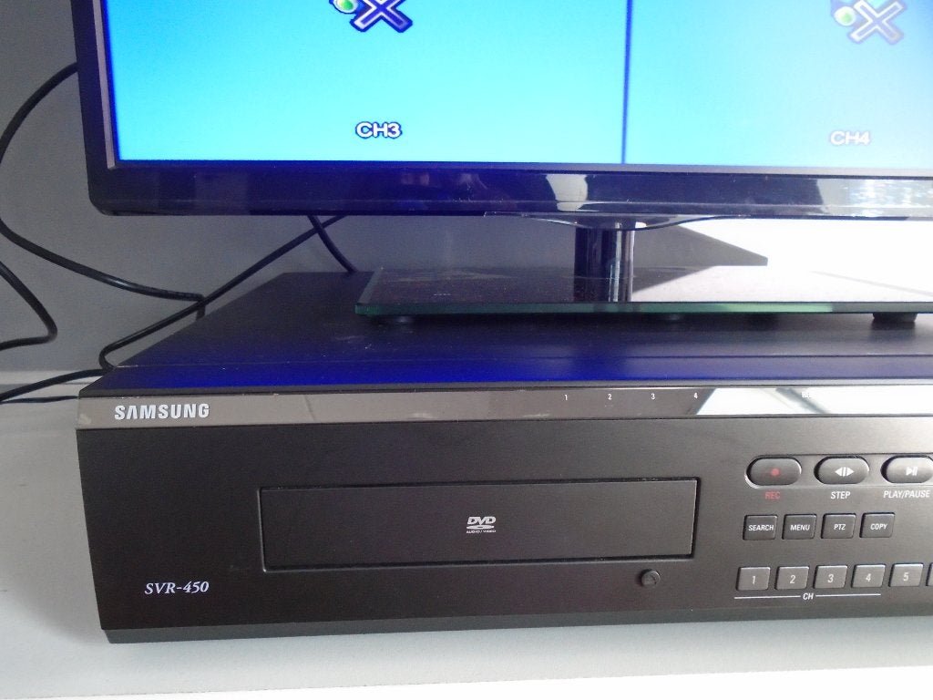 SAMSUNG svr-450 network video recorder met 320 gb, Ophalen, Zo goed als nieuw