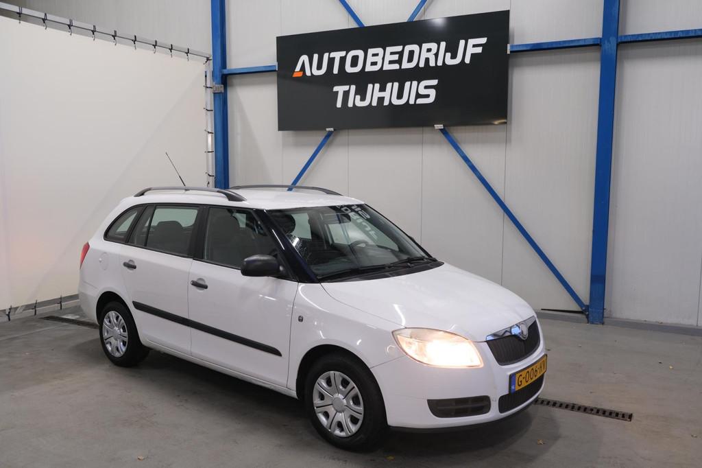 Skoda Fabia Combi 1.2-12V Go - Verbruikt Olie! > EXPORT <, Voorwielaandrijving, 450 kg, 1198 cc, Wit