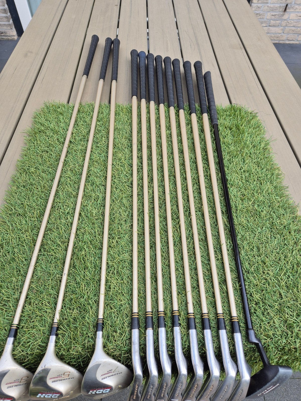 Dames Dunlop golfset, Ophalen of Verzenden, Gebruikt, Set